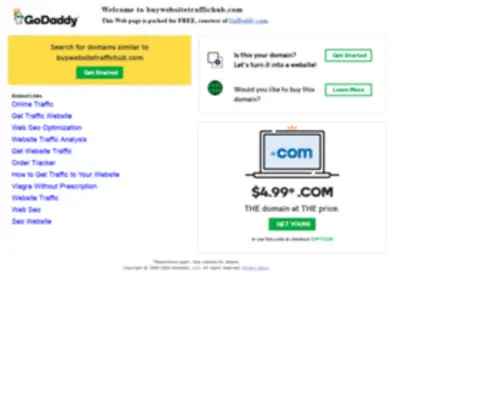 Buywebsitetraffichub.com(Buy Website Traffic) Screenshot