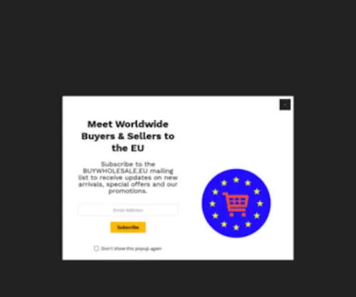 Buywholesale.eu(Buy apple laptops) Screenshot