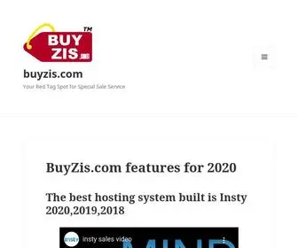 Buyzis.com(Your Red Tag Spot for Special Sale Service) Screenshot