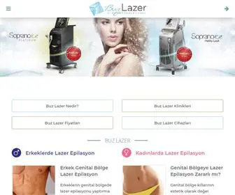 Buzlazer.com(Buz Lazer Epilasyon) Screenshot