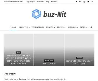 Buznit.com(Home) Screenshot