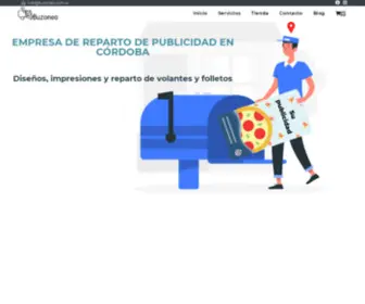 Buzoneo.com.ar(Empresa de reparto de publicidad) Screenshot