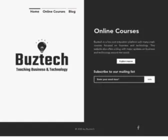 Buztechme.com(Search for someone by their name) Screenshot