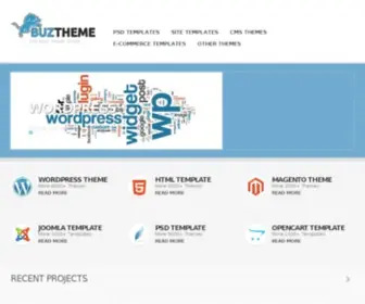 Buztheme.com(Library of beautiful themes and professionally designed template Review) Screenshot