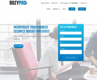 Buzypro.com(BUZYPRO) Screenshot