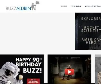 Buzzaldrin.com(Buzz Aldrin Astronaut Apollo 11) Screenshot