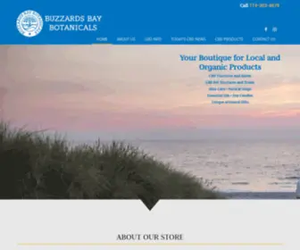 Buzzardsbaybotanicals.com(InMotion Hosting) Screenshot