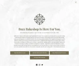 Buzzbakeshop.com(Buzz Bakeshop Alexandria) Screenshot