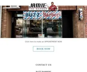 Buzzbarbers.com(Buzz Barbers) Screenshot