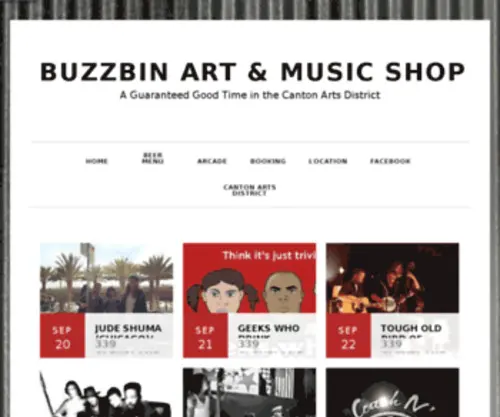 Buzzbinmagazine.com(BuzzbinMagazine) Screenshot