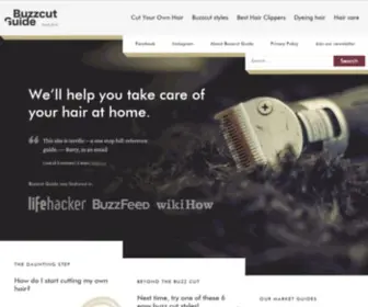 Buzzcutguide.com(Buzzcut Guide) Screenshot