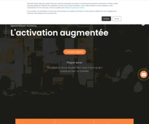 Buzzeo.fr(Agence d'activation shopper marketing) Screenshot