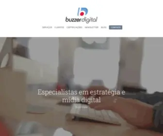 Buzzer.com.br(Especialistas em estratégia e mídia digital) Screenshot