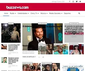 Buzzews.com(Noticias que hacen ruido) Screenshot