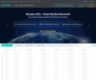 Buzzex.io(A really cool domain parked on Park.io) Screenshot