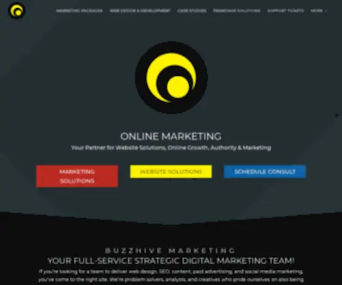 Buzzhive.marketing(Online Marketing & Design Consultants) Screenshot