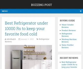 Buzzingpost.in(Buzzing Post) Screenshot