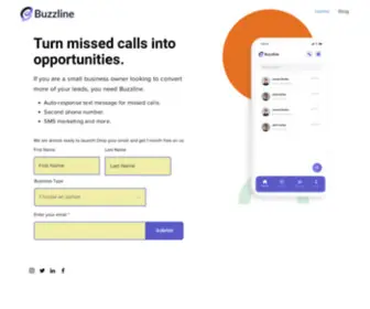 Buzzline.app(Home) Screenshot