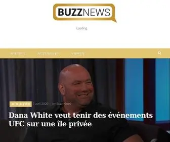 Buzznews.ca(Buzznews) Screenshot