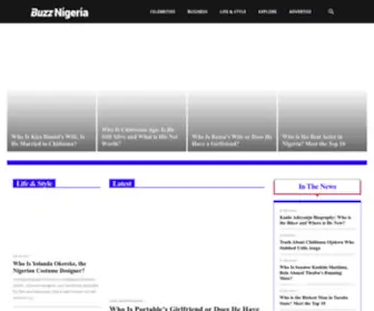 Buzznigeria.com(Famous People) Screenshot