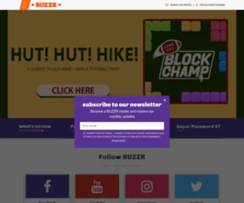 Buzzrplay.com(BUZZR) Screenshot
