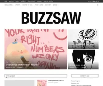 Buzzsawmag.org(Buzzsaw Magazine) Screenshot