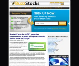 Buzzstocks.com(Buzz Stocks) Screenshot