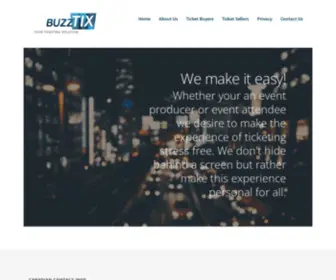 Buzztix.net(Your ticketing solution) Screenshot