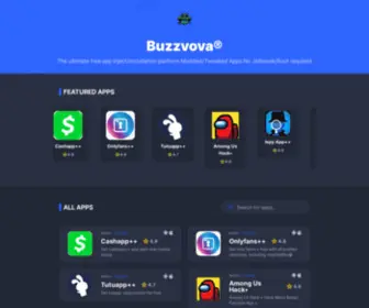 Buzzvova.com(The ultimate free app inject/installation platform) Screenshot