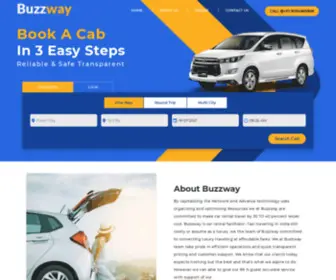 Buzzway.in(Best Taxi/cab Service Provider One way) Screenshot