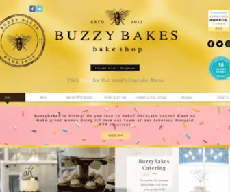 Buzzybakes.com(Buzzybakes/cupcakes/events) Screenshot