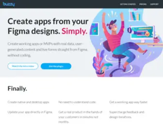 Buzzycompany.com(Buzzy Figma Plugin) Screenshot