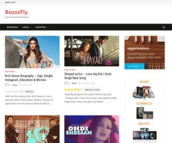 BuzzzFLY.com(Your Entertainment World) Screenshot