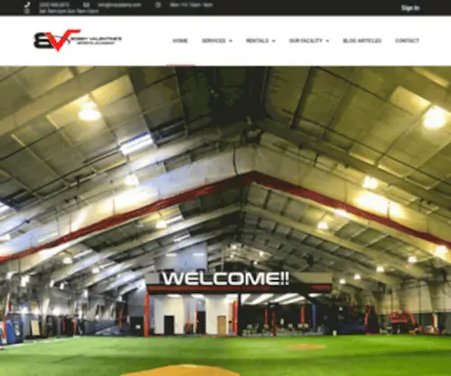Bvacademy.com(BV Sports Academy) Screenshot