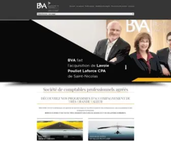 BvacPa.ca(Blanchette Vachon (BVA)) Screenshot