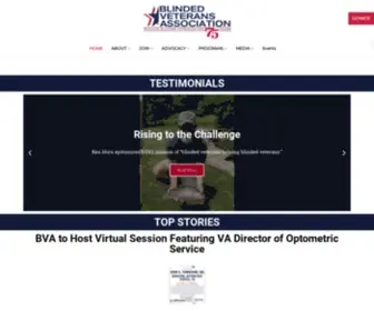 Bva.org(Blinded Veterans Association) Screenshot