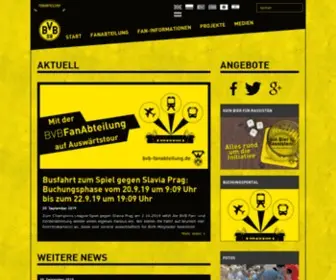 BVB-Fanabteilung.de(BVB Fanabteilung) Screenshot