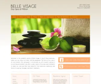 Bvdayspa.com(Belle Visage Day Spa) Screenshot