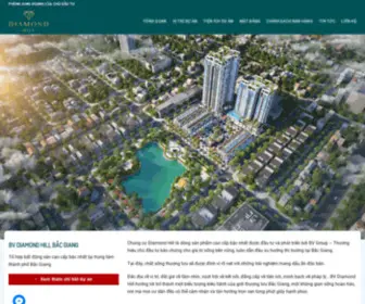 Bvdiamondhill.com(Dự án chung cư Diamond Hill Bắc Giang) Screenshot