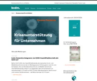 BVDM-Online.de(BVDM Online) Screenshot