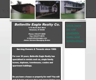 Bveagle.com(Belleville Eagle Realty Property Management) Screenshot