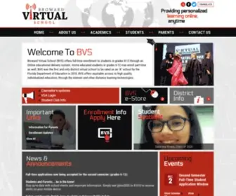 Bved.net(Broward Virtual School) Screenshot