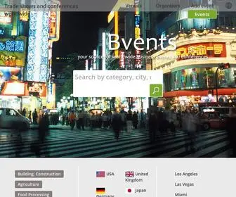 Bvents.com(Conference) Screenshot