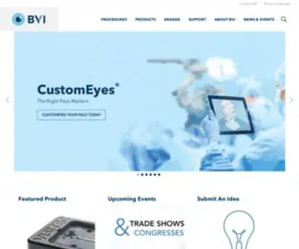 Bvimedical.com(Beaver-Visitec International (BVI)) Screenshot