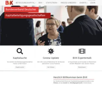 Bvkap.de(BVK e.V) Screenshot