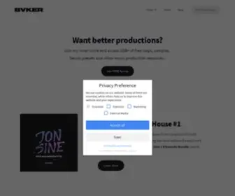 Bvker.com(Better Sound) Screenshot