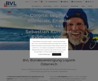 BVL.at(Bundesvereinigung Logistik Österreich) Screenshot
