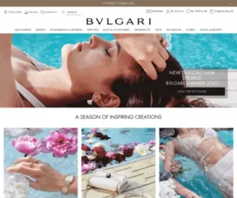 BVlgari.com(Fine Italian Jewellery) Screenshot