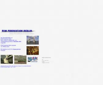 BVM-Berlin.de(Herzlich Willkommen bei BVM) Screenshot
