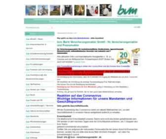 BVM-Versicherungsmakler.de(Bvm Bartz Versicherungsmakler GmbH) Screenshot